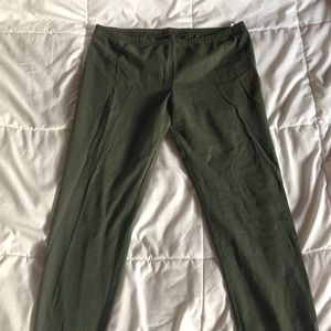 Army Green Leggings